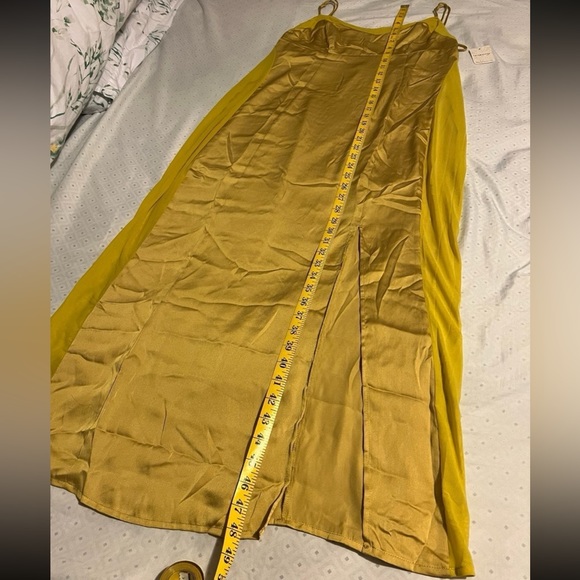Free People Yellow Midi Dress - Picture 9 of 12